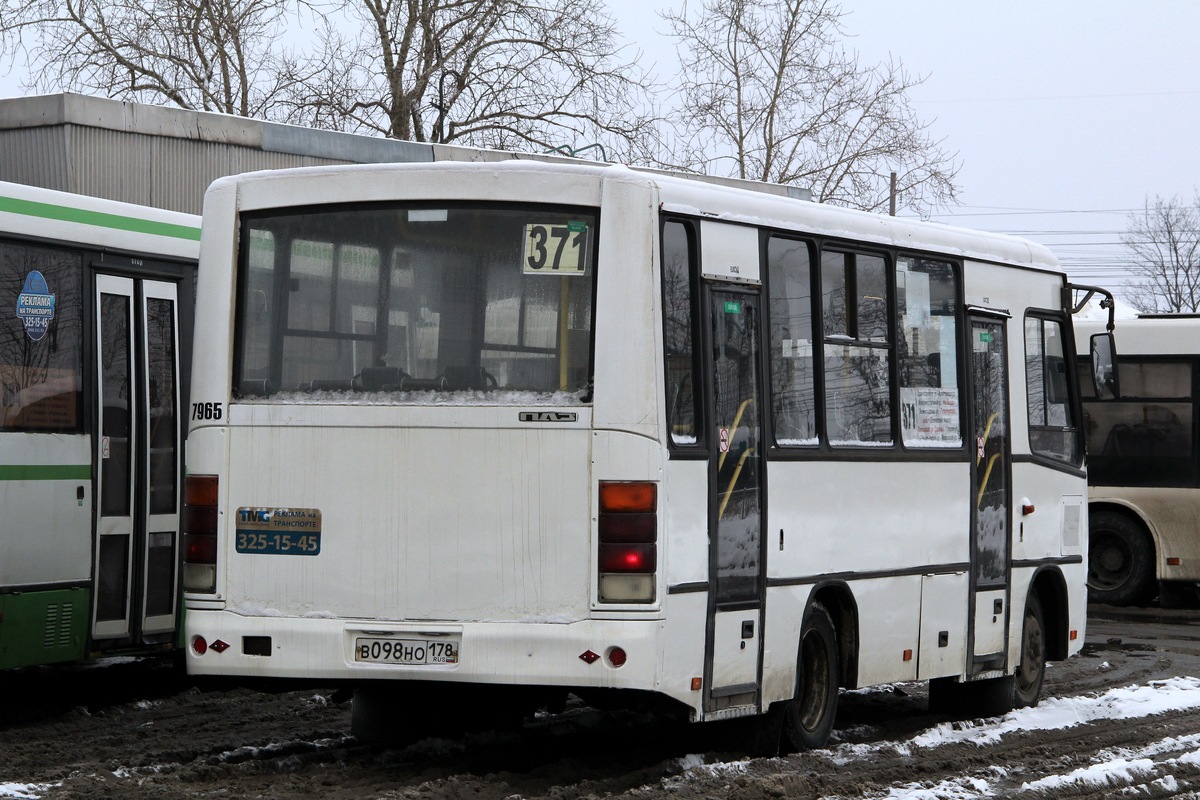 Санкт-Петербург, ПАЗ-320402-05 № 7965