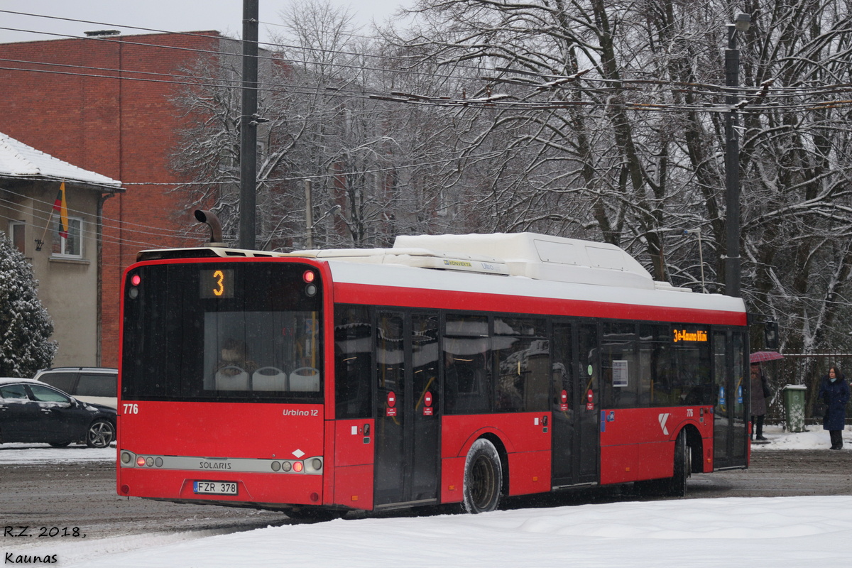 Литва, Solaris Urbino III 12 CNG № 776