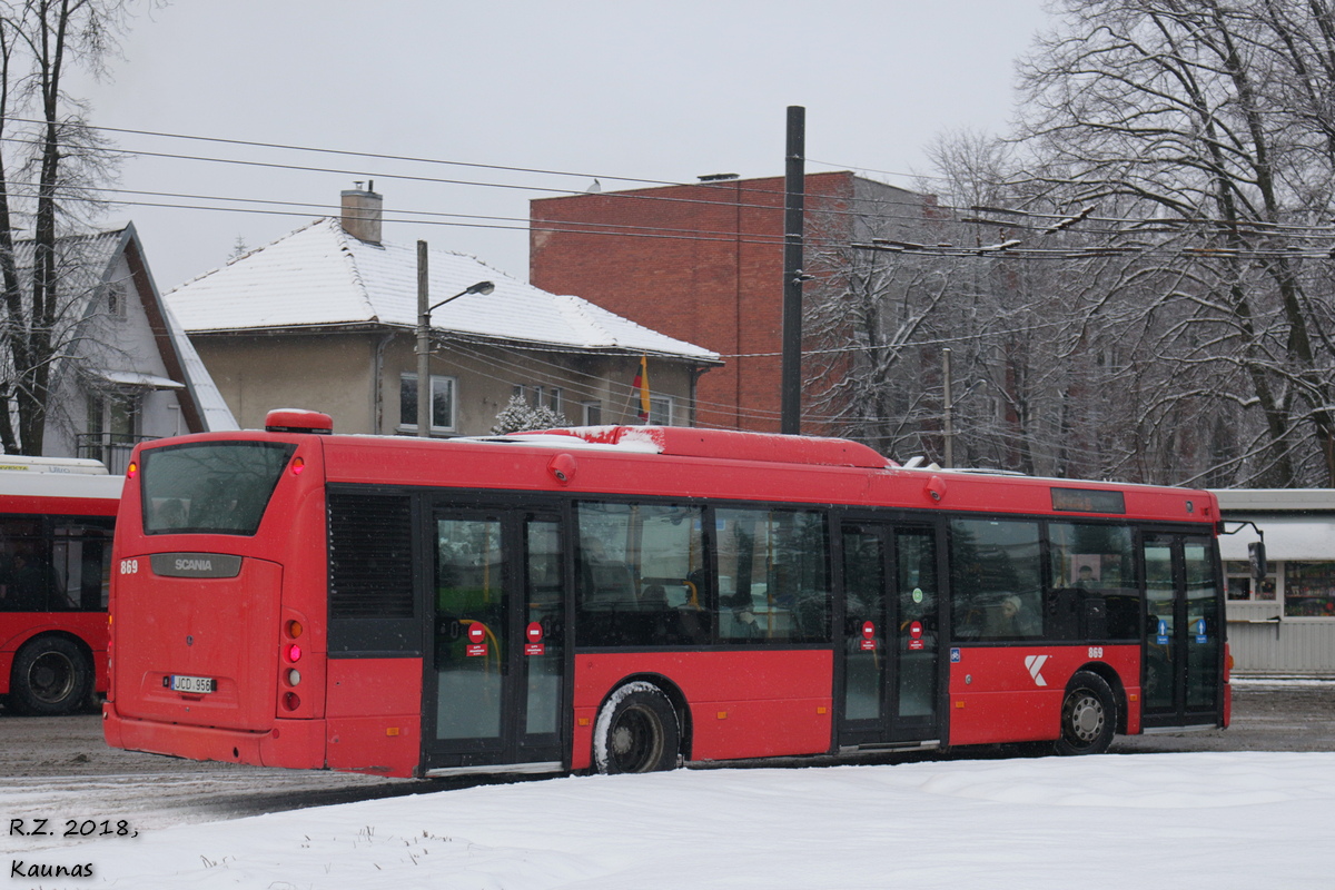 Литва, Scania OmniCity II № 869