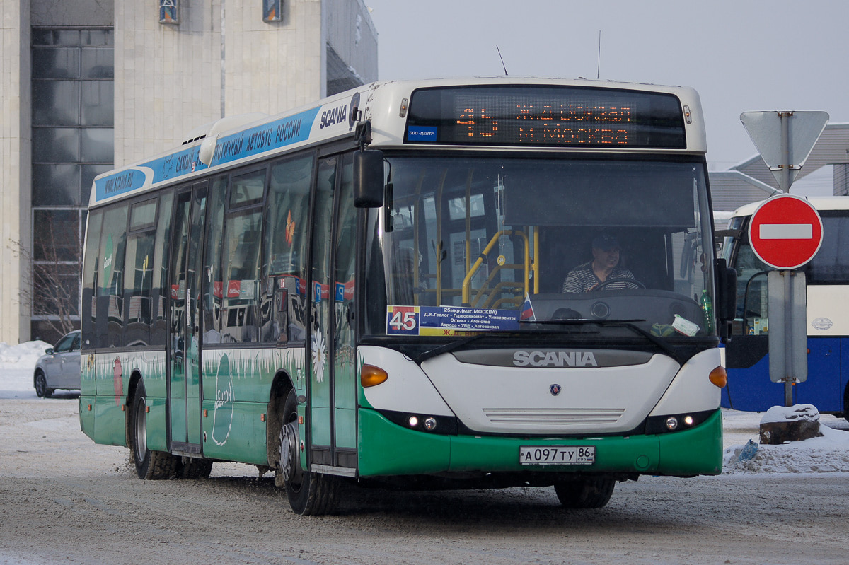 Ханты-Мансийский АО, Scania OmniLink II (Скания-Питер) № А 097 ТУ 86