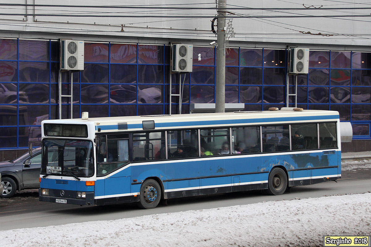 Пензенская область, Mercedes-Benz O405N № Р 075 НК 58