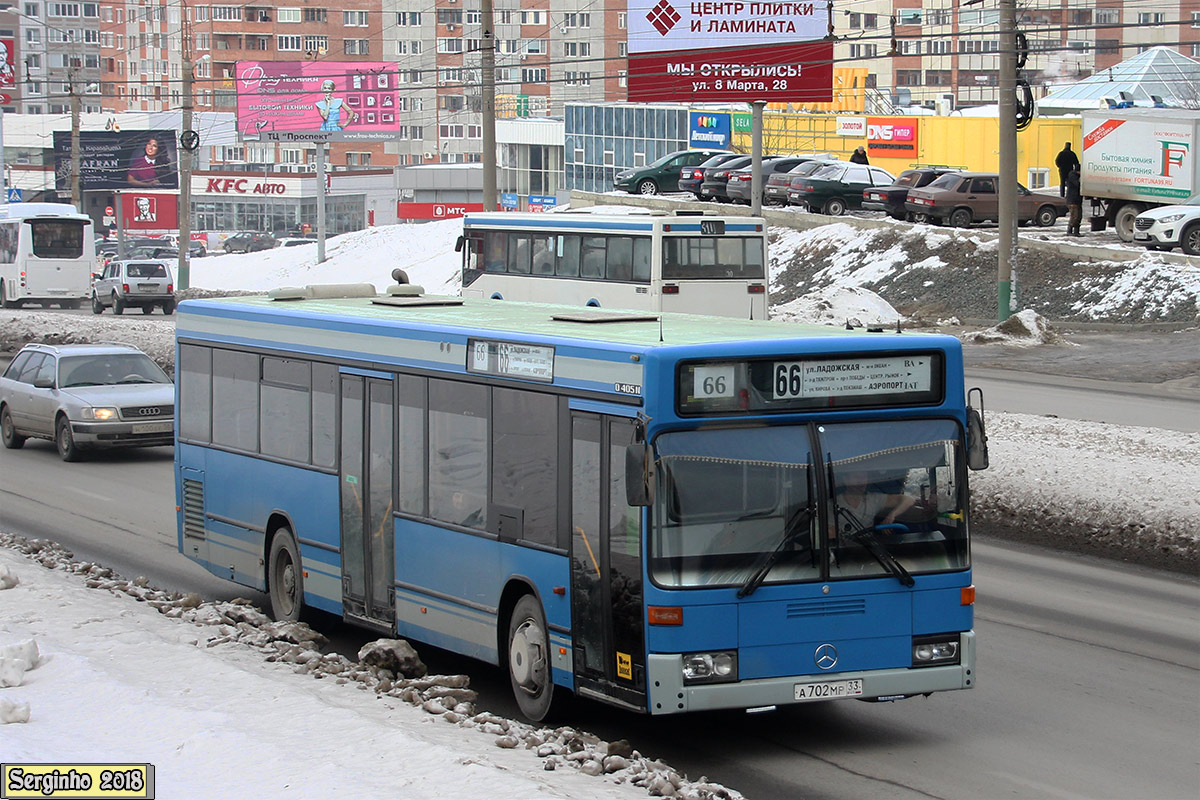 Пензенская область, Mercedes-Benz O405N2 № А 702 МР 33