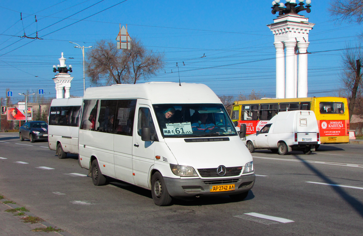 Zaporozhye region, Mercedes-Benz Sprinter W903 311CDI sz.: AP 2742 AA