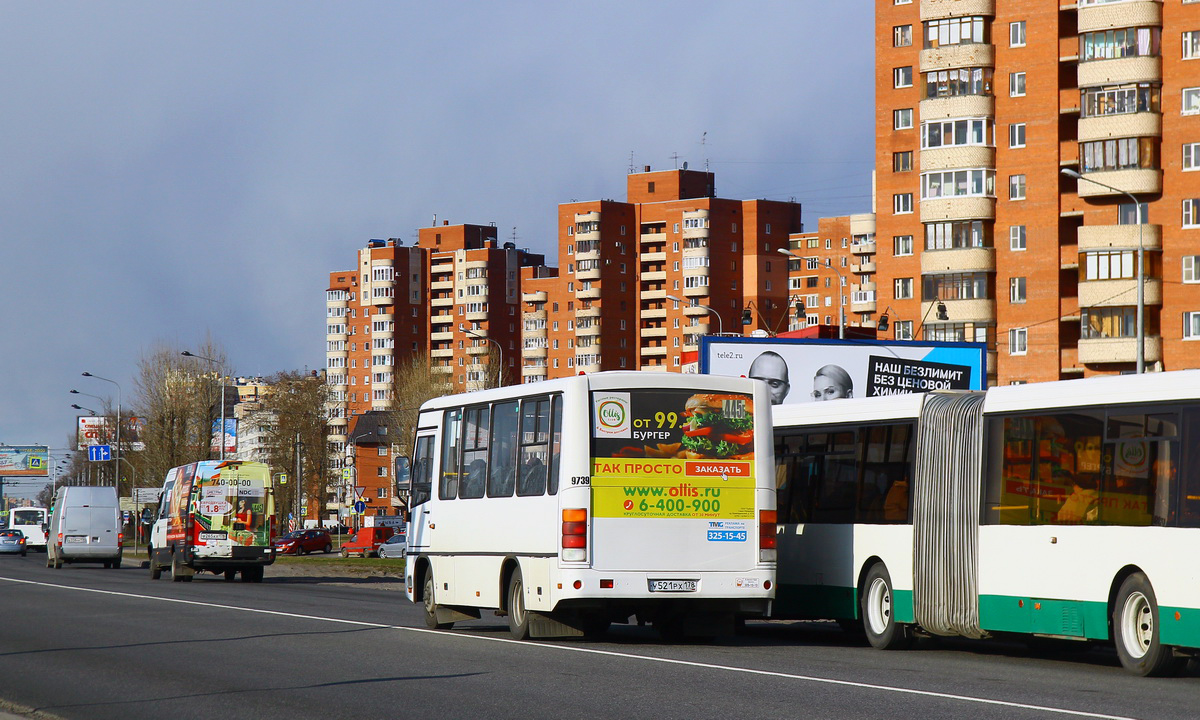 Санкт-Петербург, ПАЗ-320302-11 № 9739