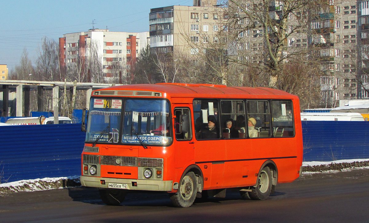 Нижегородская область, ПАЗ-32054 № М 655 ЕВ 152