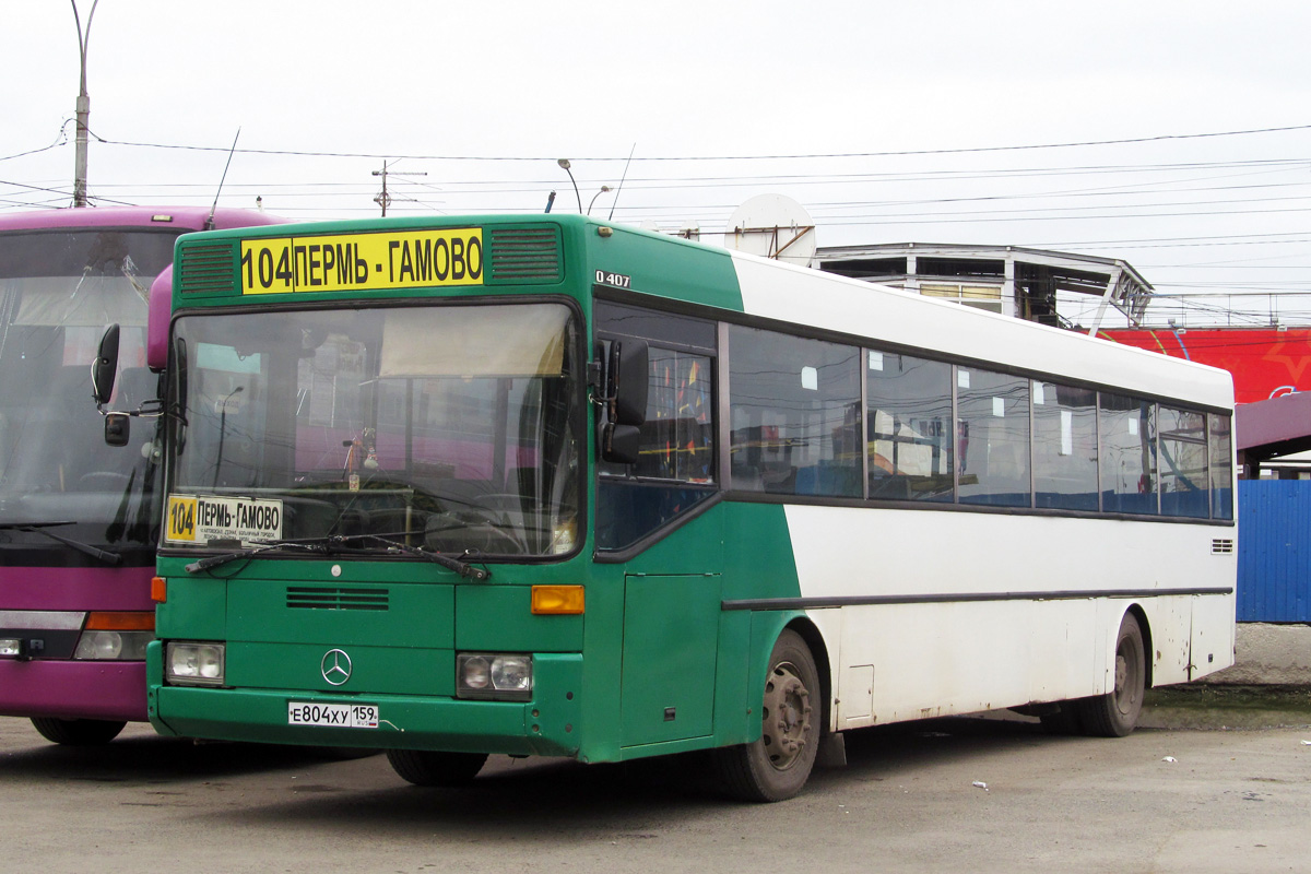 Пермский край, Mercedes-Benz O407 № Е 804 ХУ 159