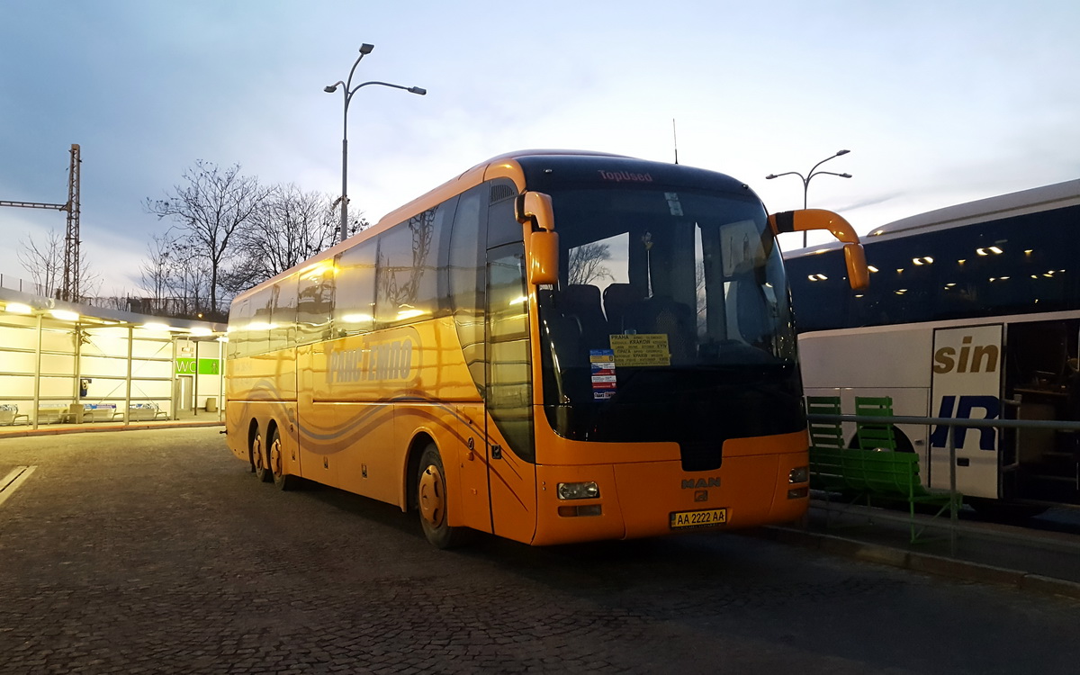 Киев, MAN R08 Lion's Top Coach RHC464 № AA 2222 AA