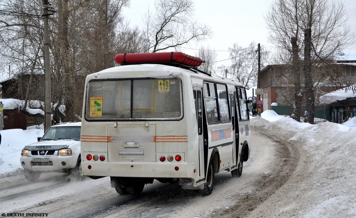 Томская область, ПАЗ-32054 № Е 955 ЕВ 70