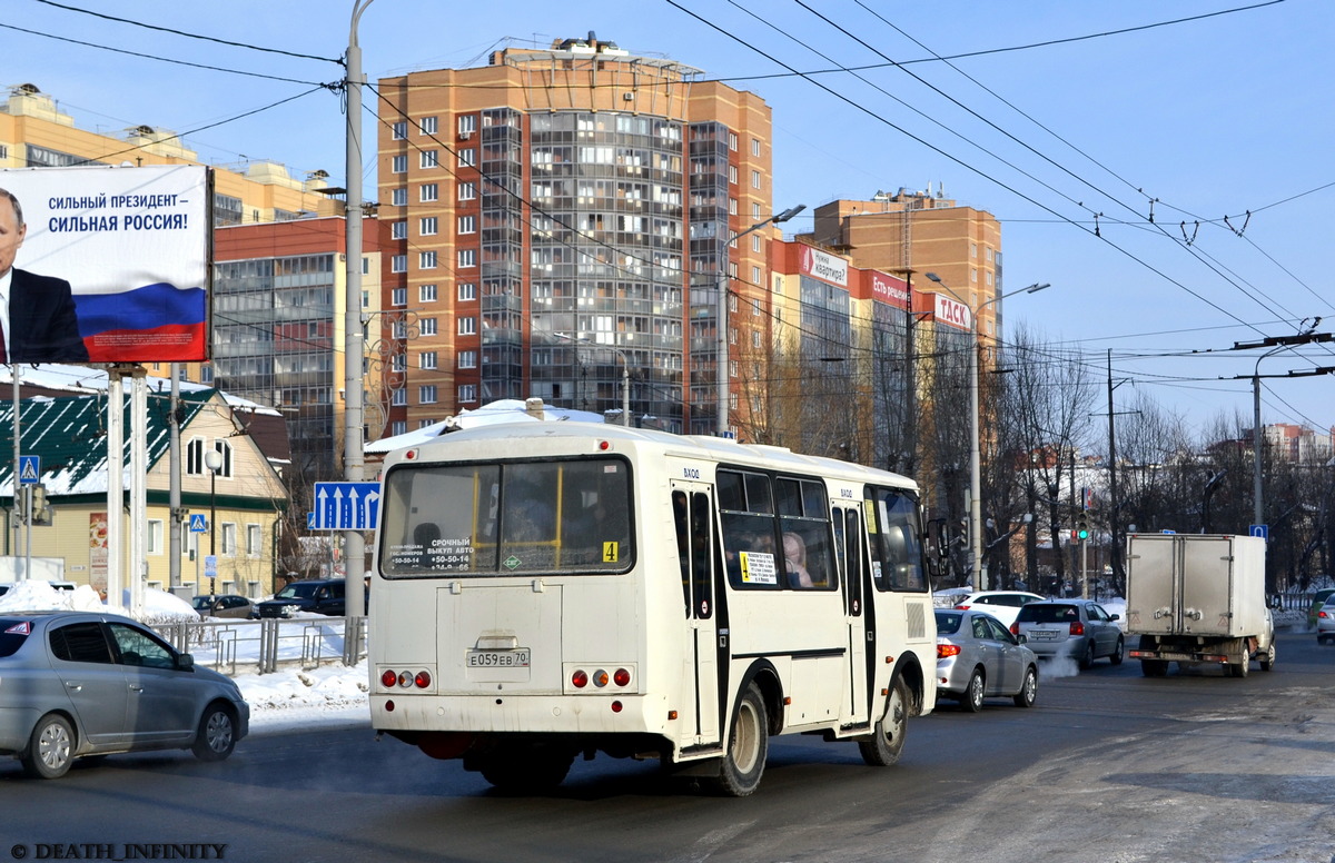 Томская вобласць, ПАЗ-32054 № Е 059 ЕВ 70