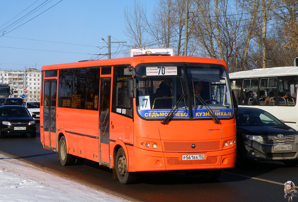 Nizhegorodskaya region, PAZ-320414-05 "Vektor" № Р 561 ВА 152