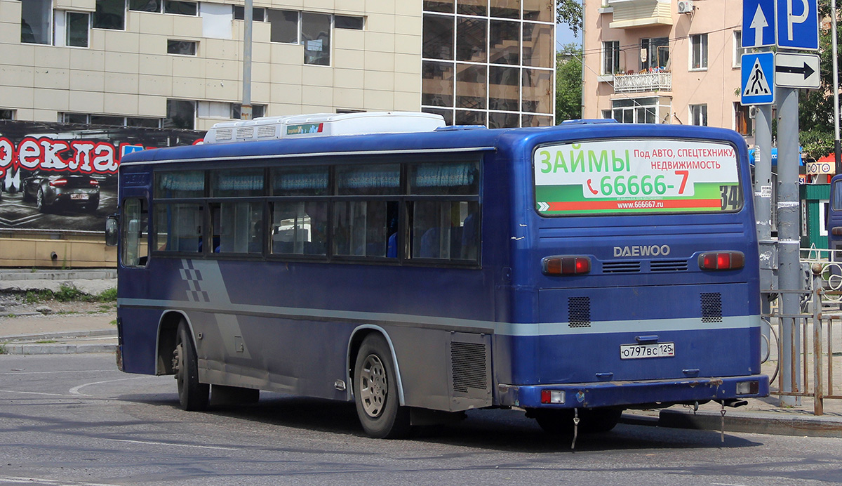 Хабаровский край, Daewoo BS106 Royal City (Busan) № О 797 ВС 125