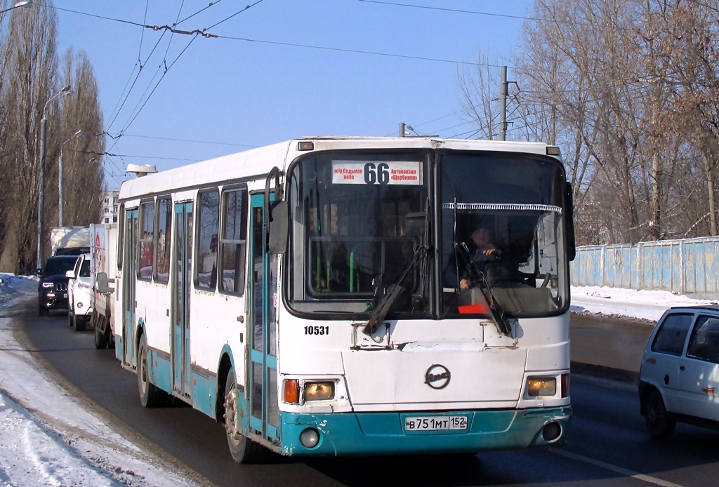 Nizhegorodskaya region, LiAZ-5256.26 č. 10531