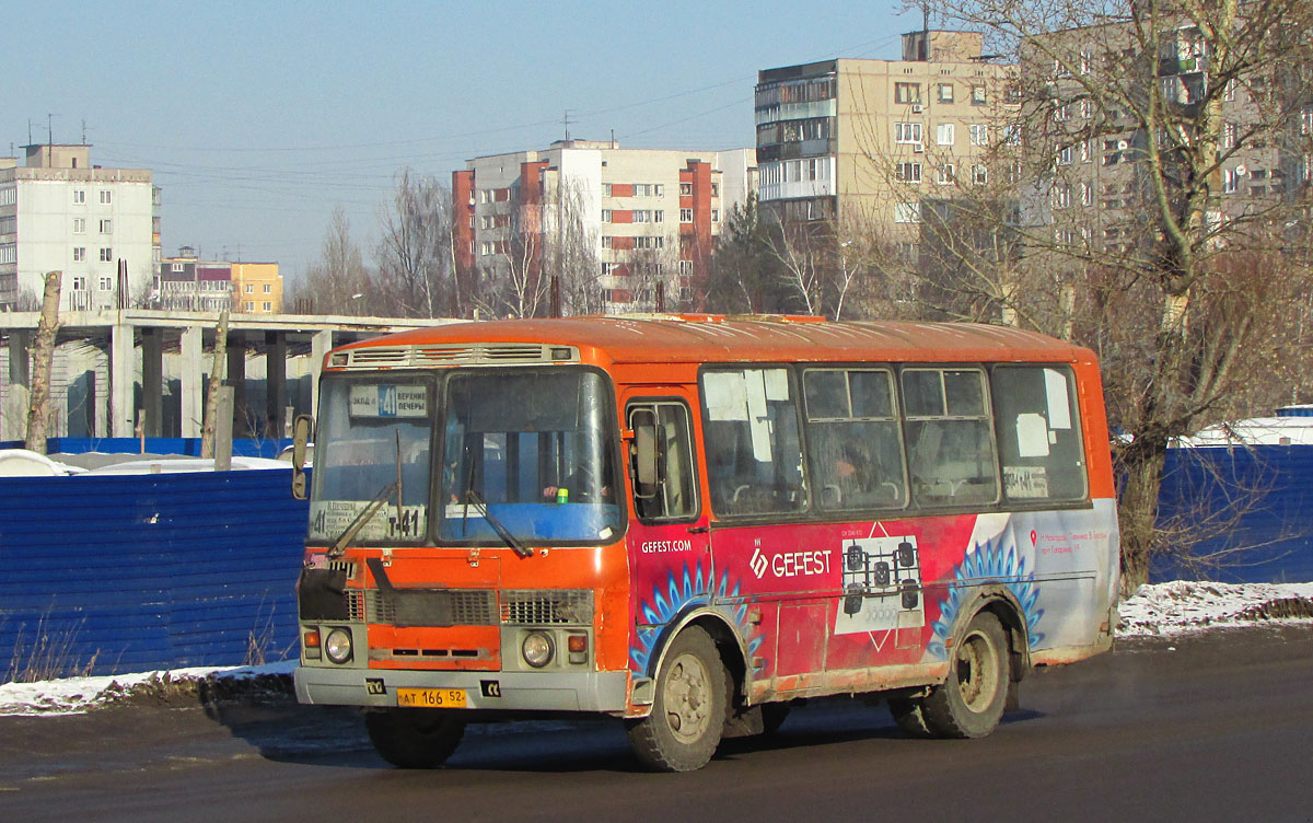 Нижегородская область, ПАЗ-32054 № АТ 166 52