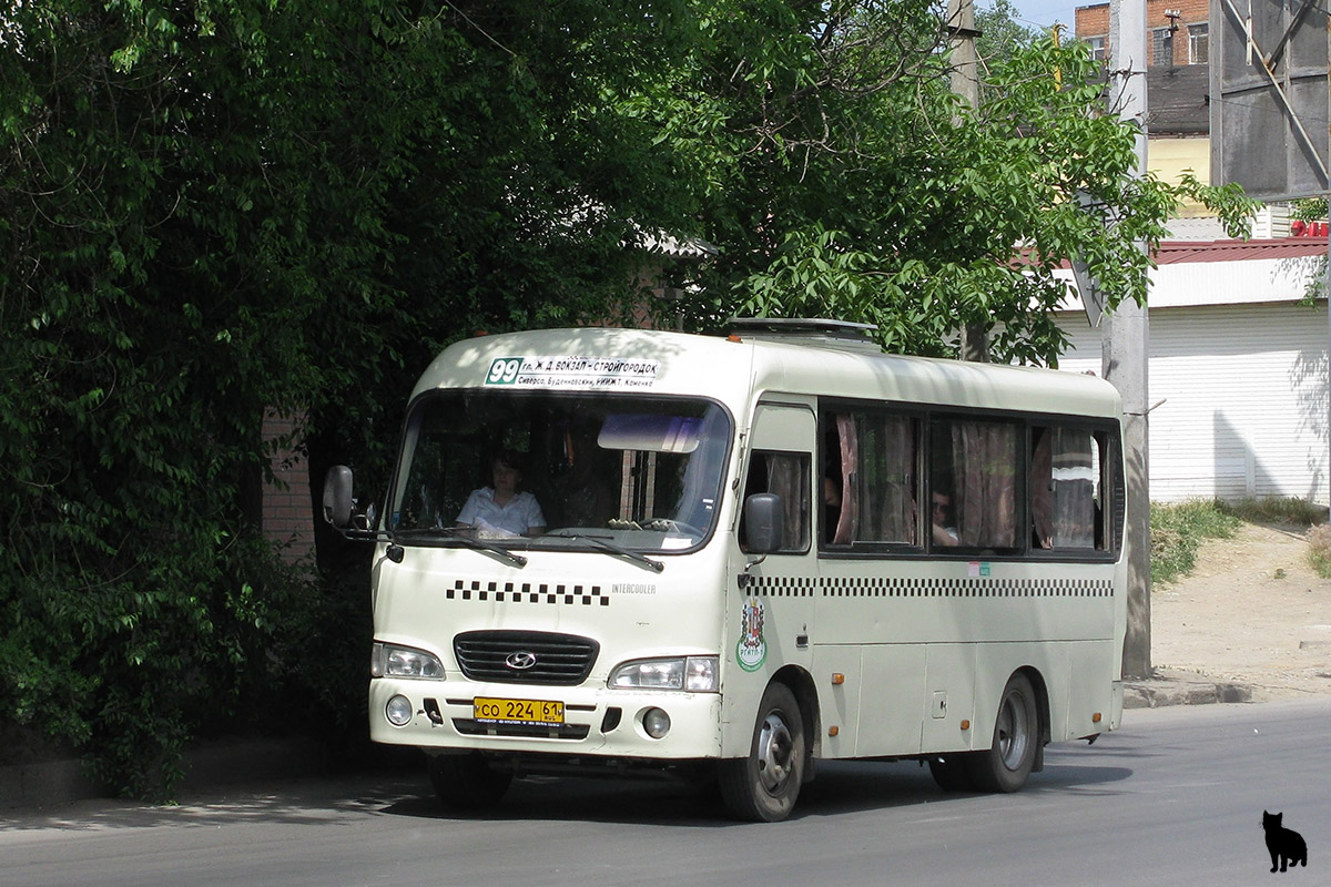 Ростовская область, Hyundai County SWB C08 (РЗГА) № СО 224 61