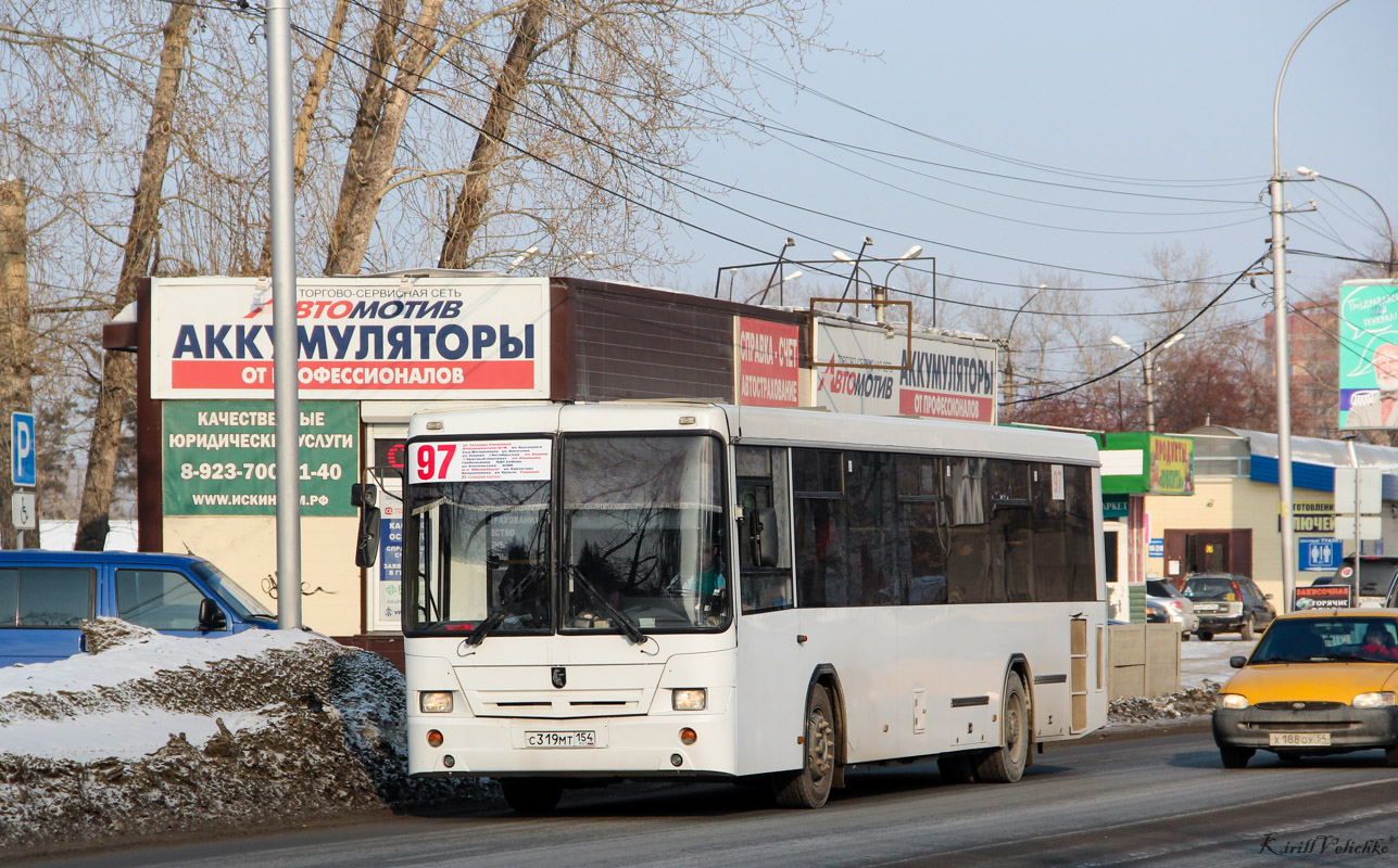 Novosibirsk region, NefAZ-5299-20-33 Nr. С 319 МТ 154