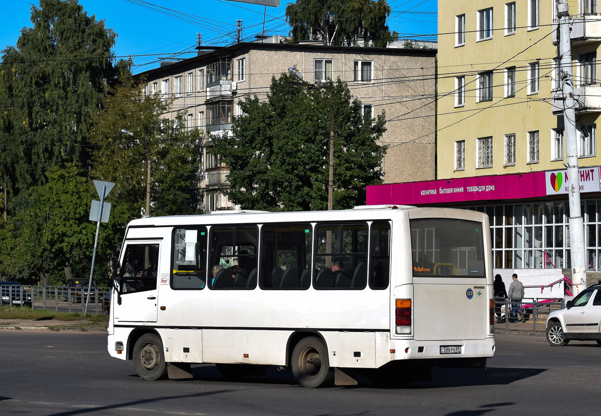 Тверская область, ПАЗ-320302-11 № С 586 РХ 69