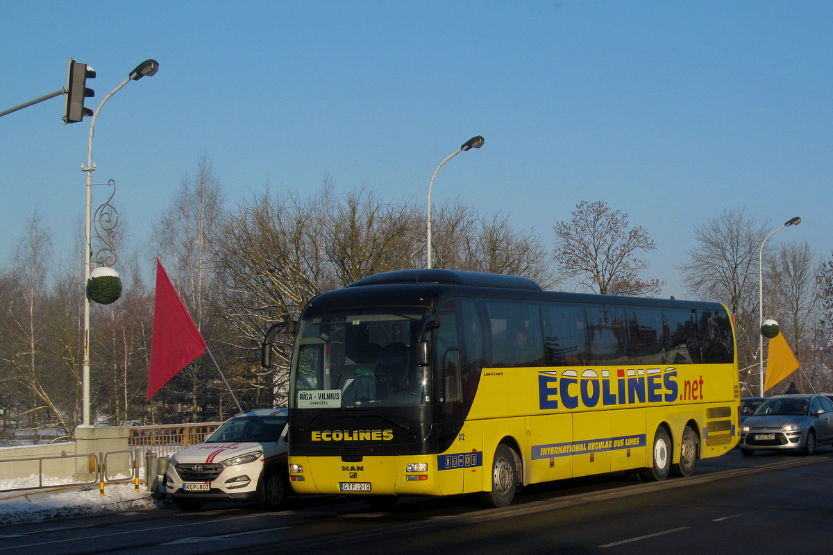 Литва, MAN R08 Lion's Top Coach RHC464 № 312