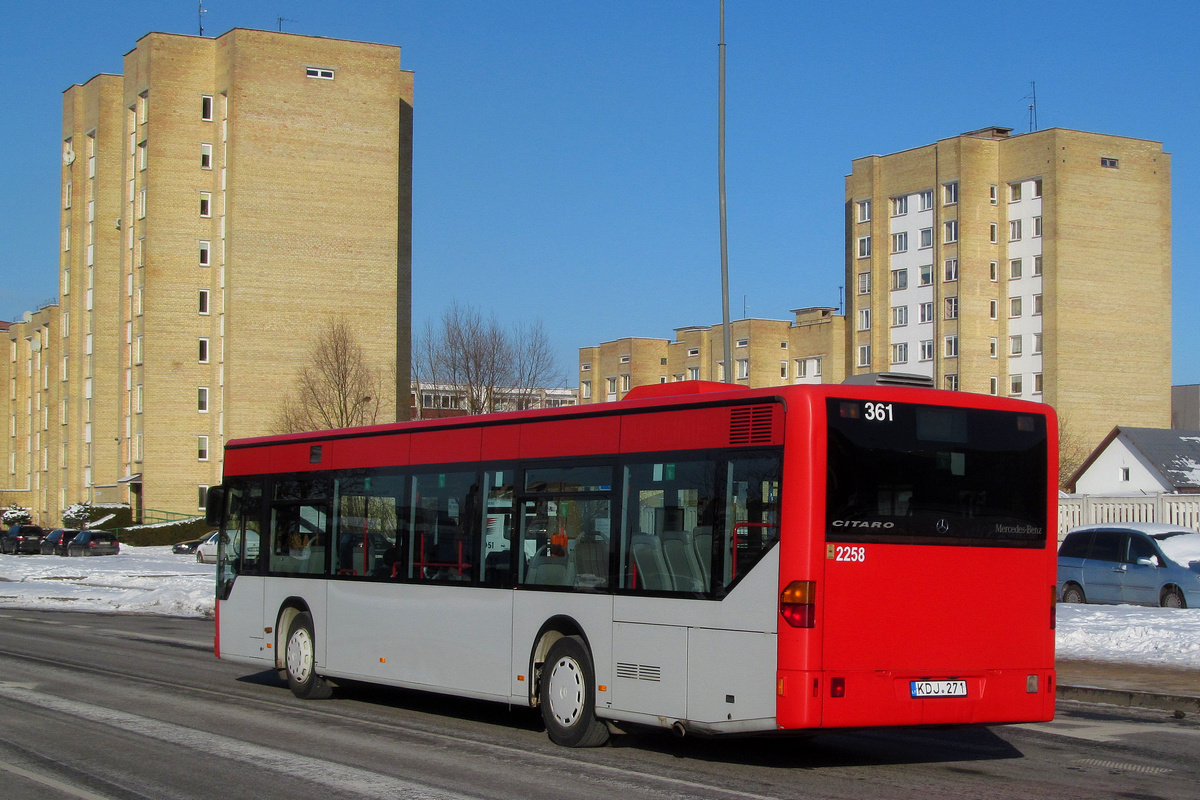 Литва, Mercedes-Benz O530 Citaro № 2258