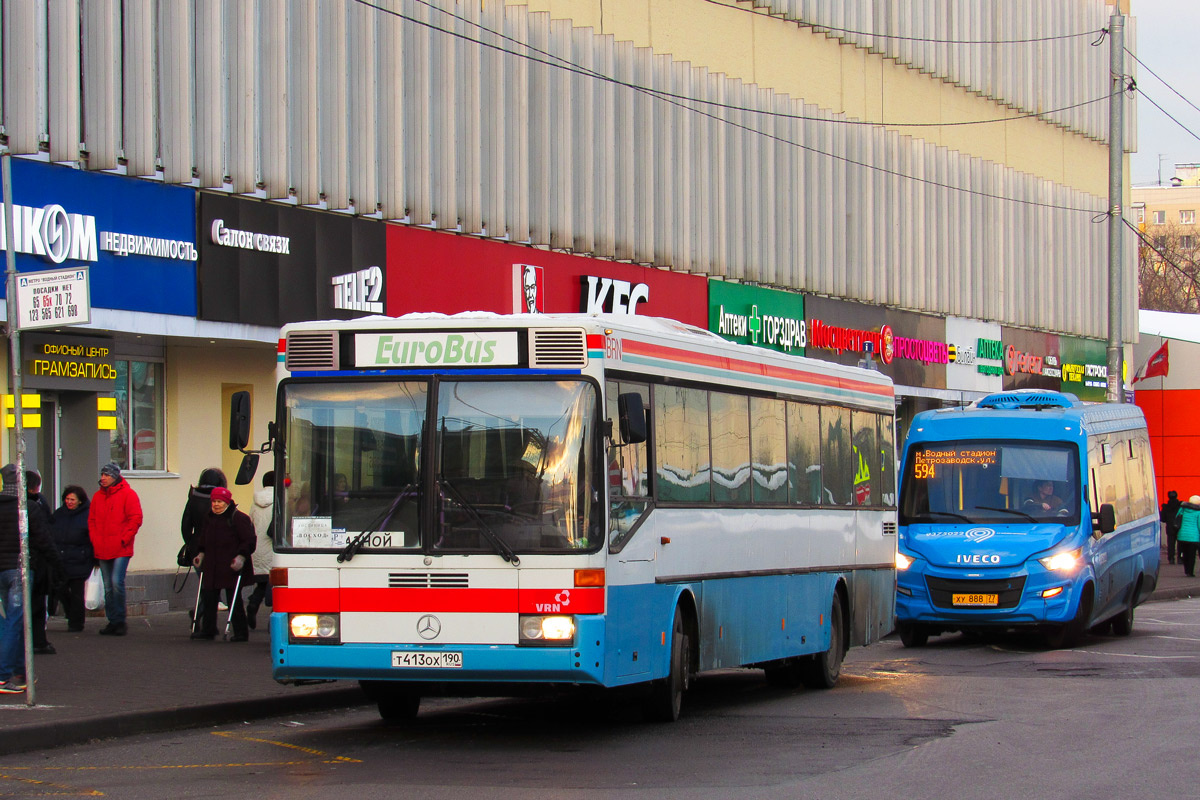 Москва, Mercedes-Benz O407 № Т 413 ОХ 190