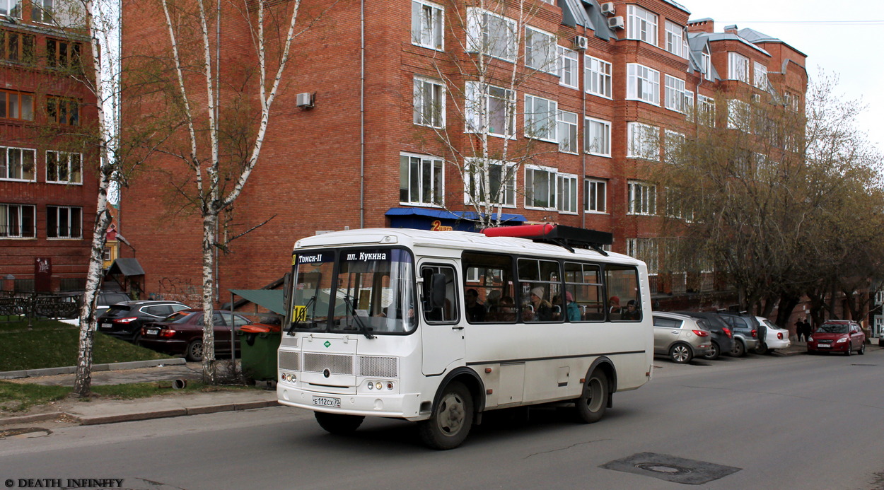 Томская область, ПАЗ-32054 № Е 112 СХ 70