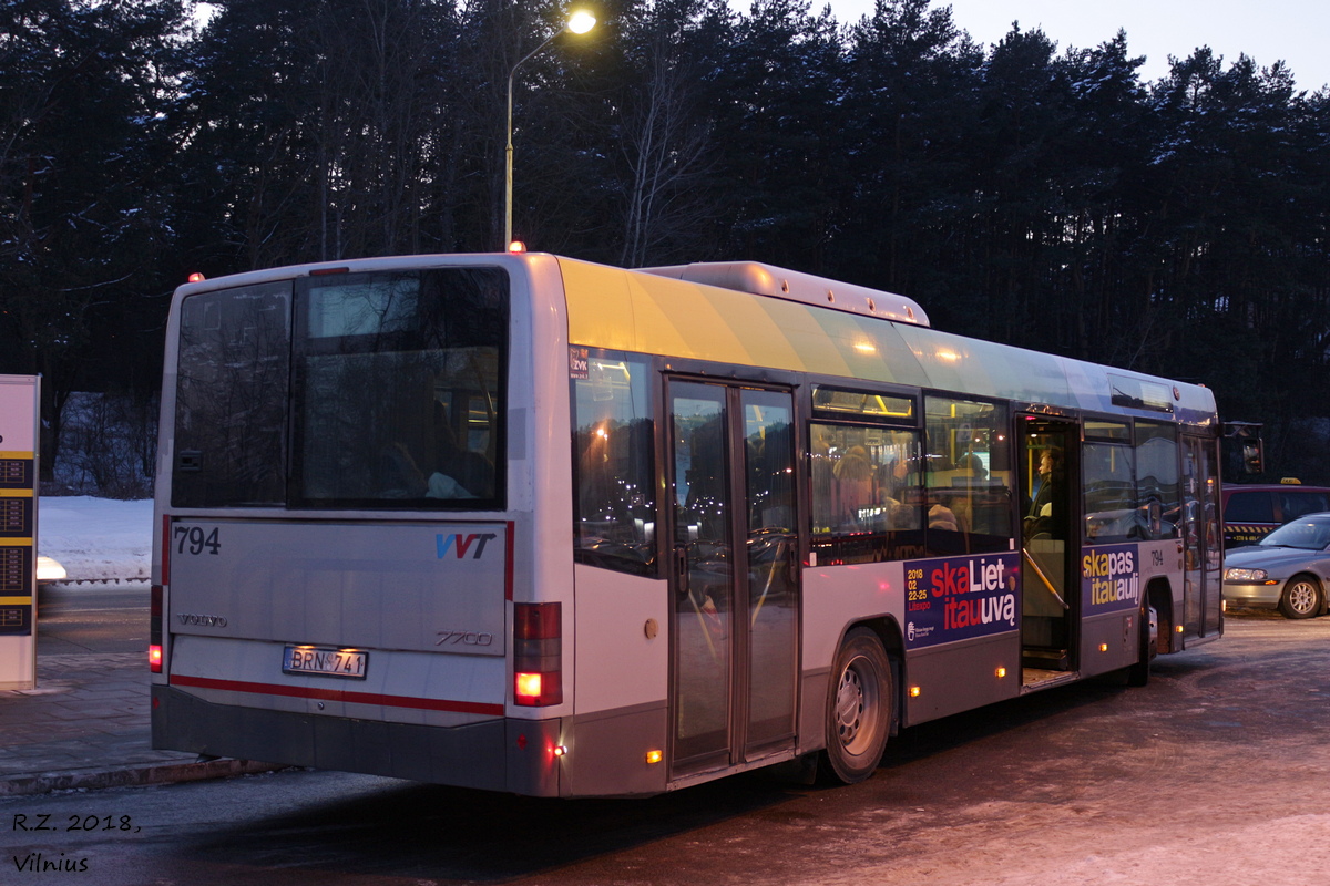 Литва, Volvo 7700 № 794