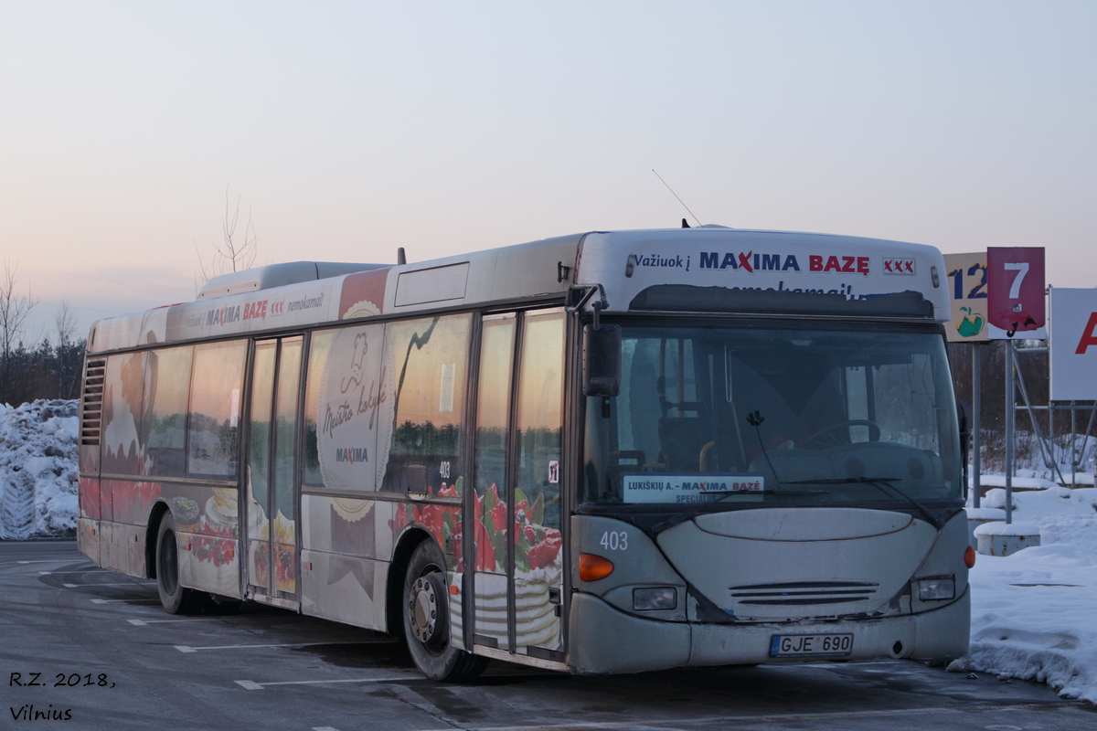 Литва, Scania OmniCity I № 403