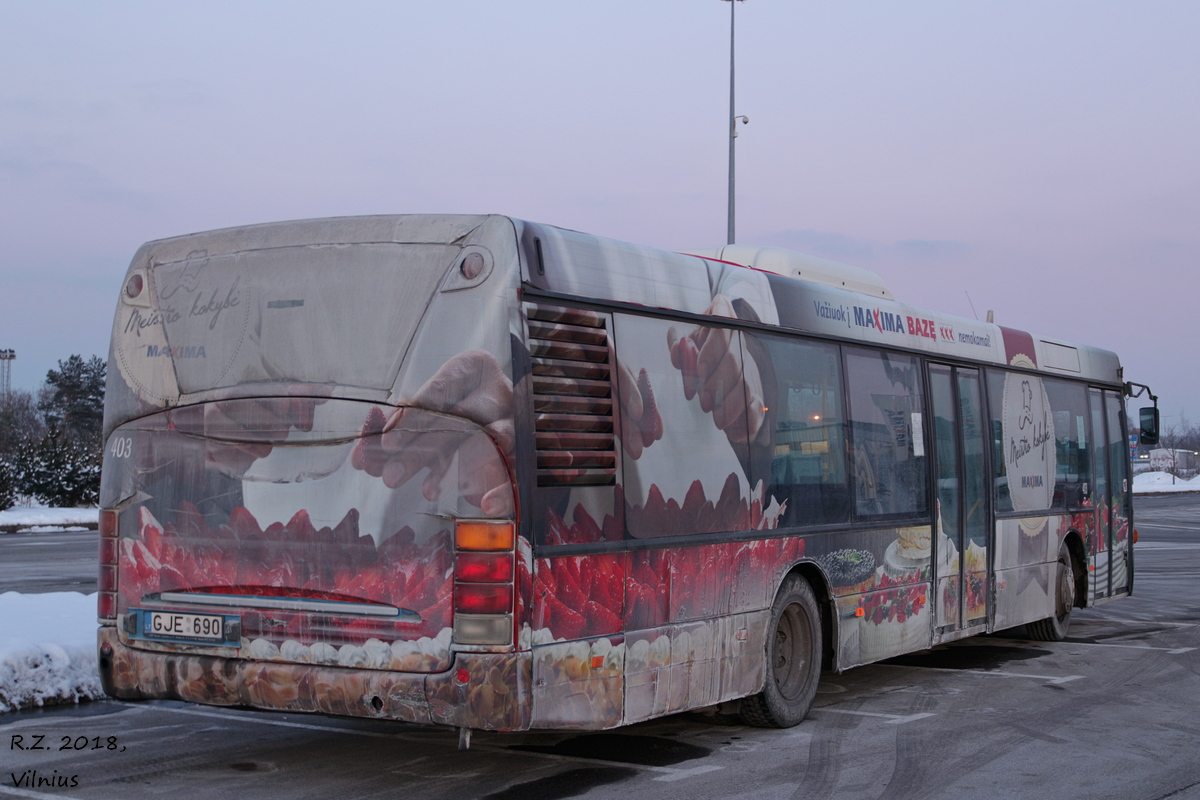 Литва, Scania OmniCity I № 403