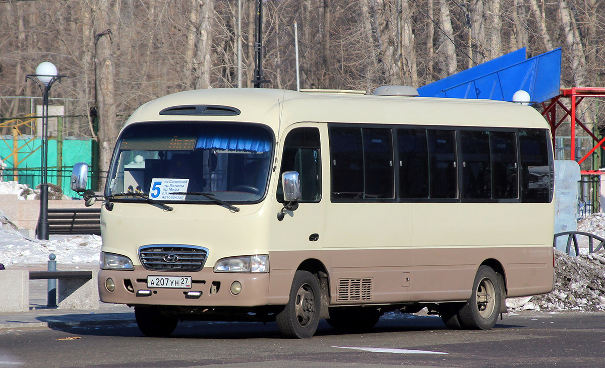 Хабаровский край, Hyundai County Gold № А 207 УН 27