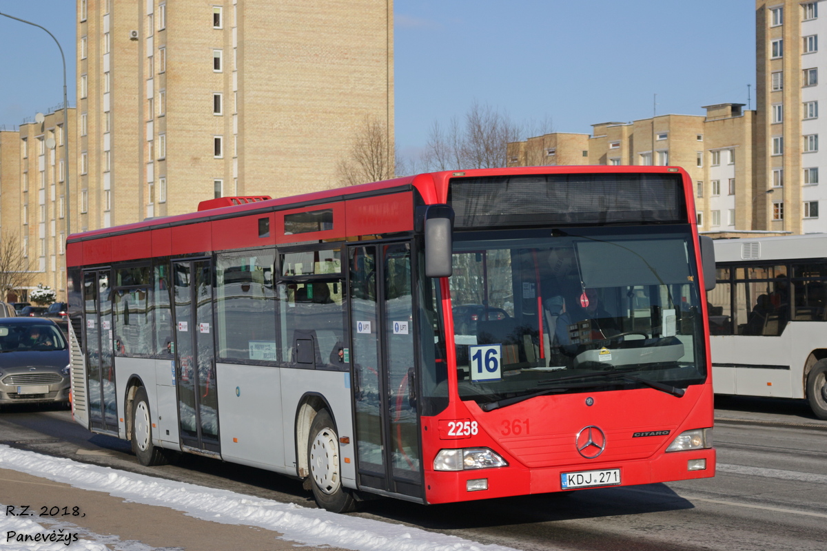 Литва, Mercedes-Benz O530 Citaro № 2258