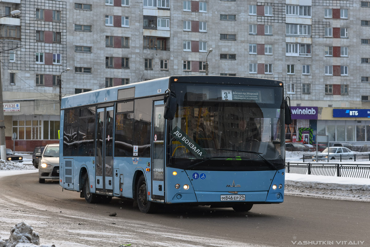 Архангельская область, МАЗ-206.085 № М 846 ЕР 29