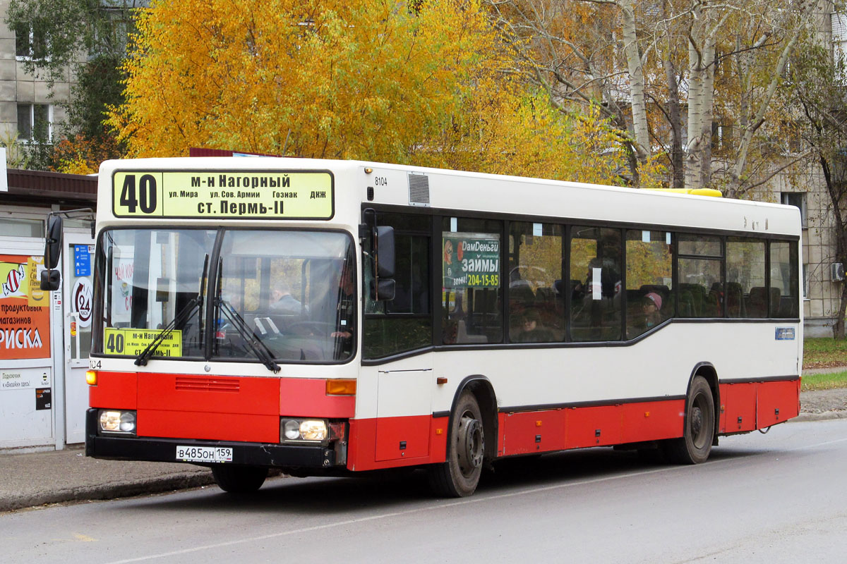 Perm region, Mercedes-Benz O405N2 № В 485 ОН 159