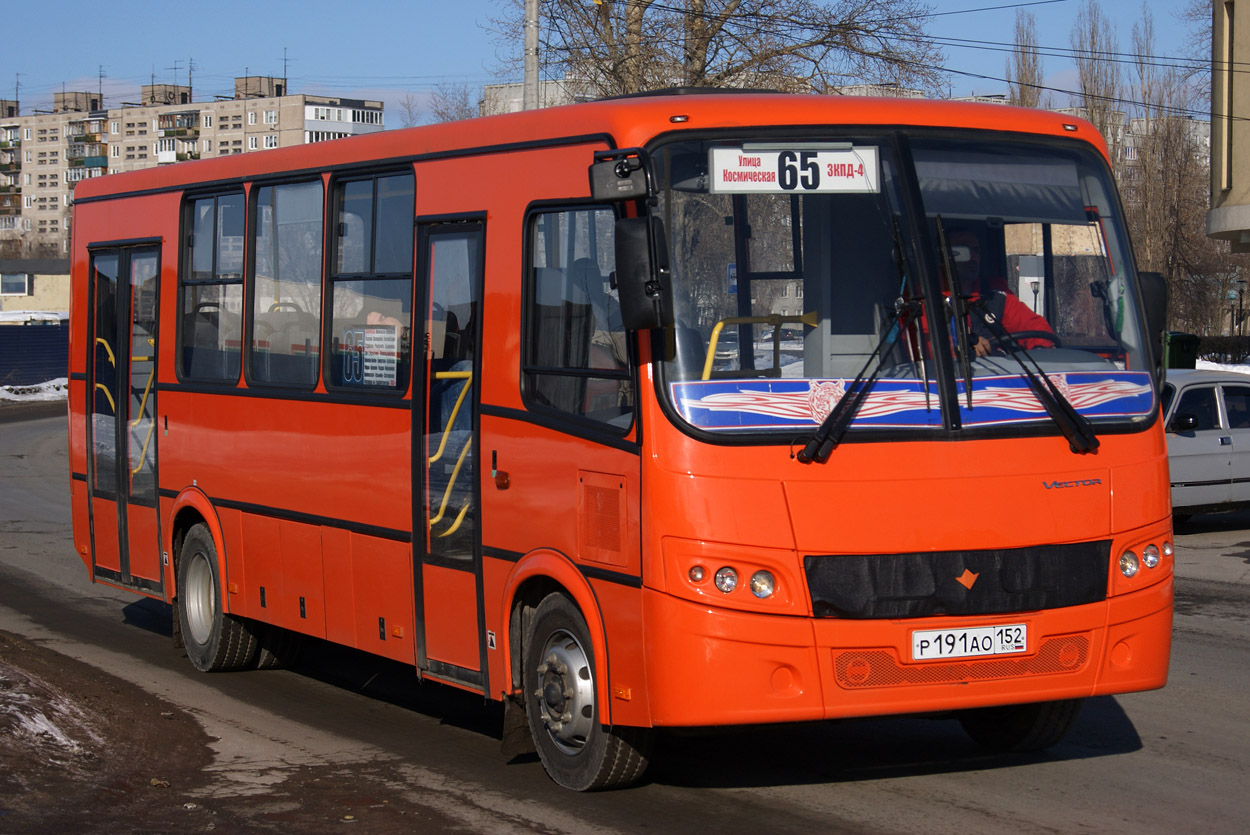 Нижегородская область, ПАЗ-320414-05 "Вектор" № Р 191 АО 152