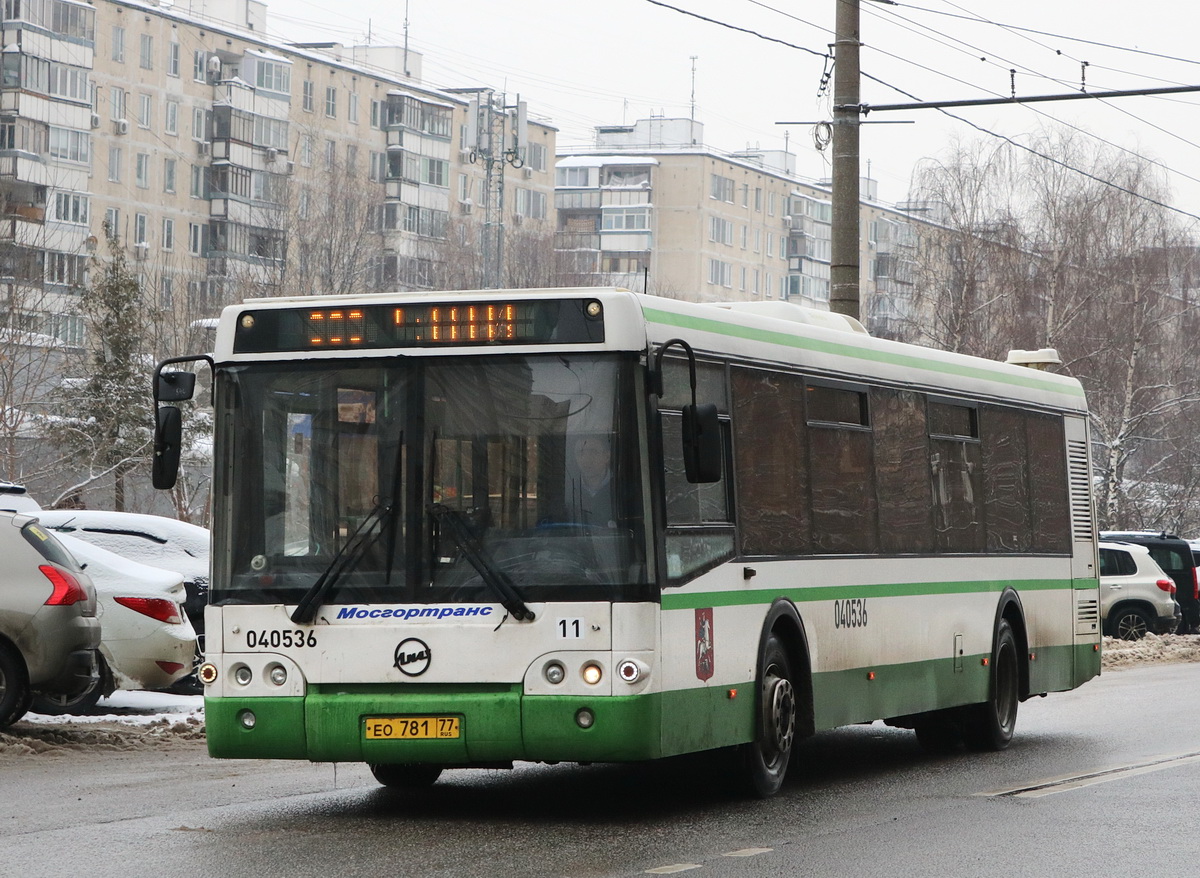 Москва, ЛиАЗ-5292.21 № 040536