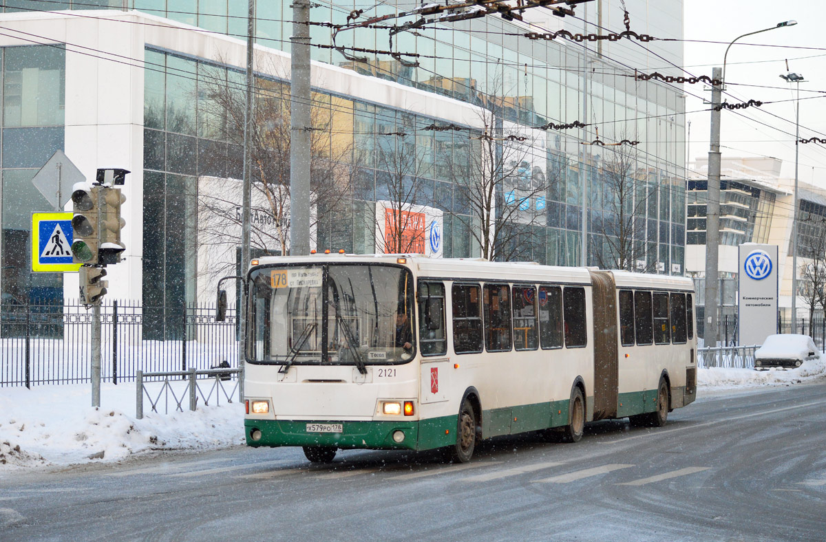 Санкт-Петербург, ЛиАЗ-6212.00 № 2121