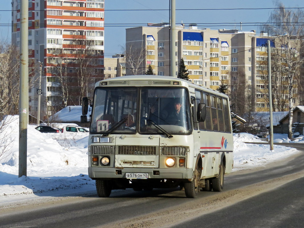 Кировская область, ПАЗ-4234 № В 576 ОН 43