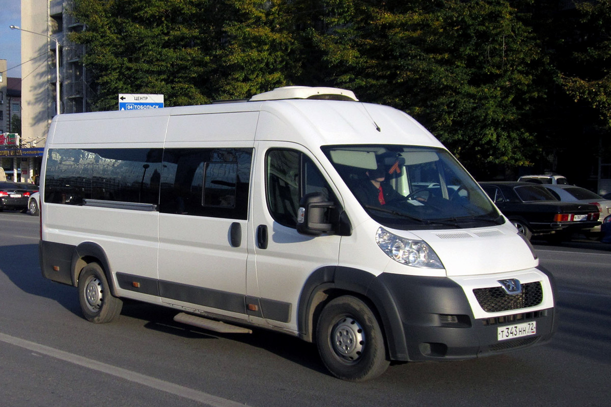 Тюменская область, Нижегородец-2227SK (Peugeot Boxer) № Т 343 НН 72