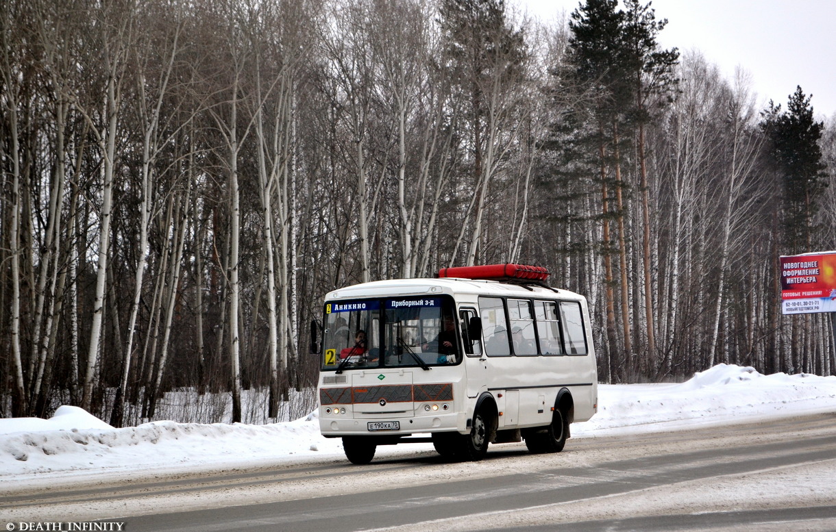 Томская область, ПАЗ-32054 № Е 190 КА 70