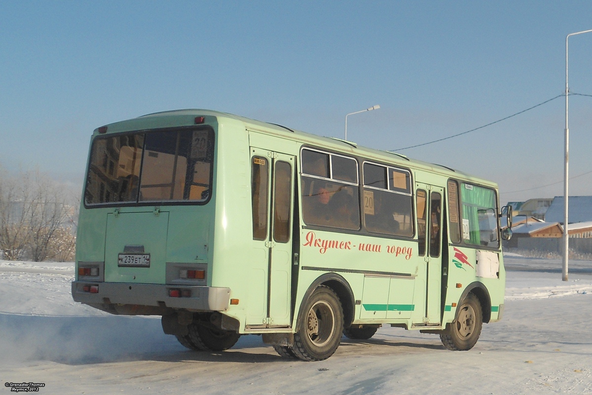 Саха (Якутия), ПАЗ-32054 № К 239 ЕТ 14