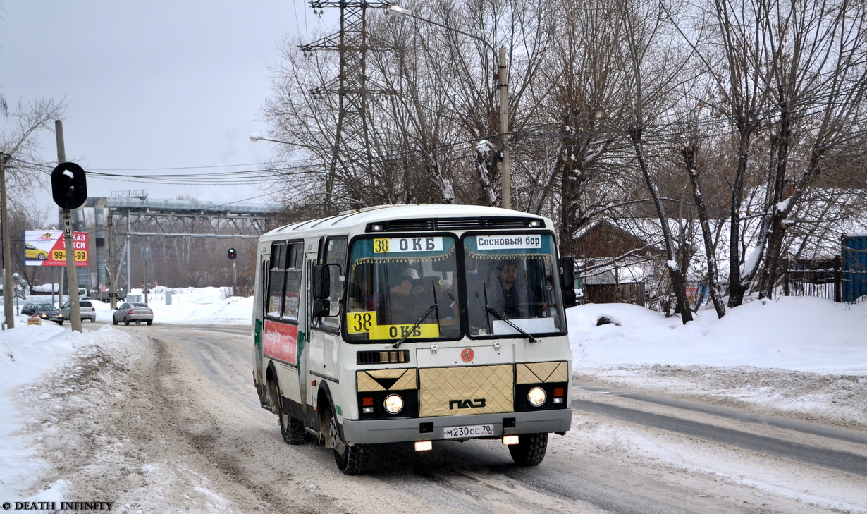 Томская область, ПАЗ-32054 № М 230 СС 70