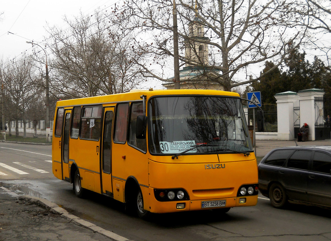 Herson region, Bogdan A09201 (LuAZ) Nr. BT 5258 BM