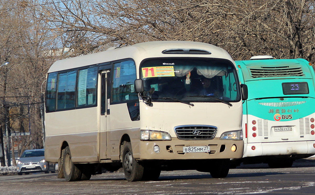 Хабаровский край, Hyundai County № В 825 ММ 27