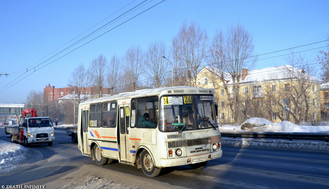 Томская область, ПАЗ-32054 № К 634 МН 70