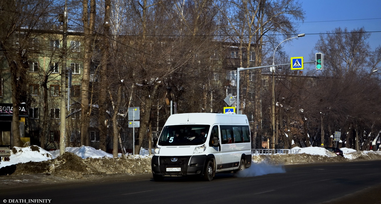 Новосибирская область, Промтех-22437* (Peugeot Boxer) № С 695 УН 154