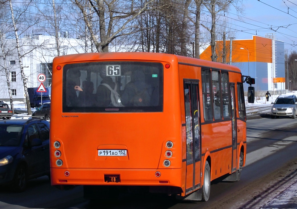 Нижегородская область, ПАЗ-320414-05 "Вектор" № Р 191 АО 152