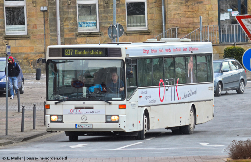 Нижняя Саксония, Mercedes-Benz O407 № GS-P 126