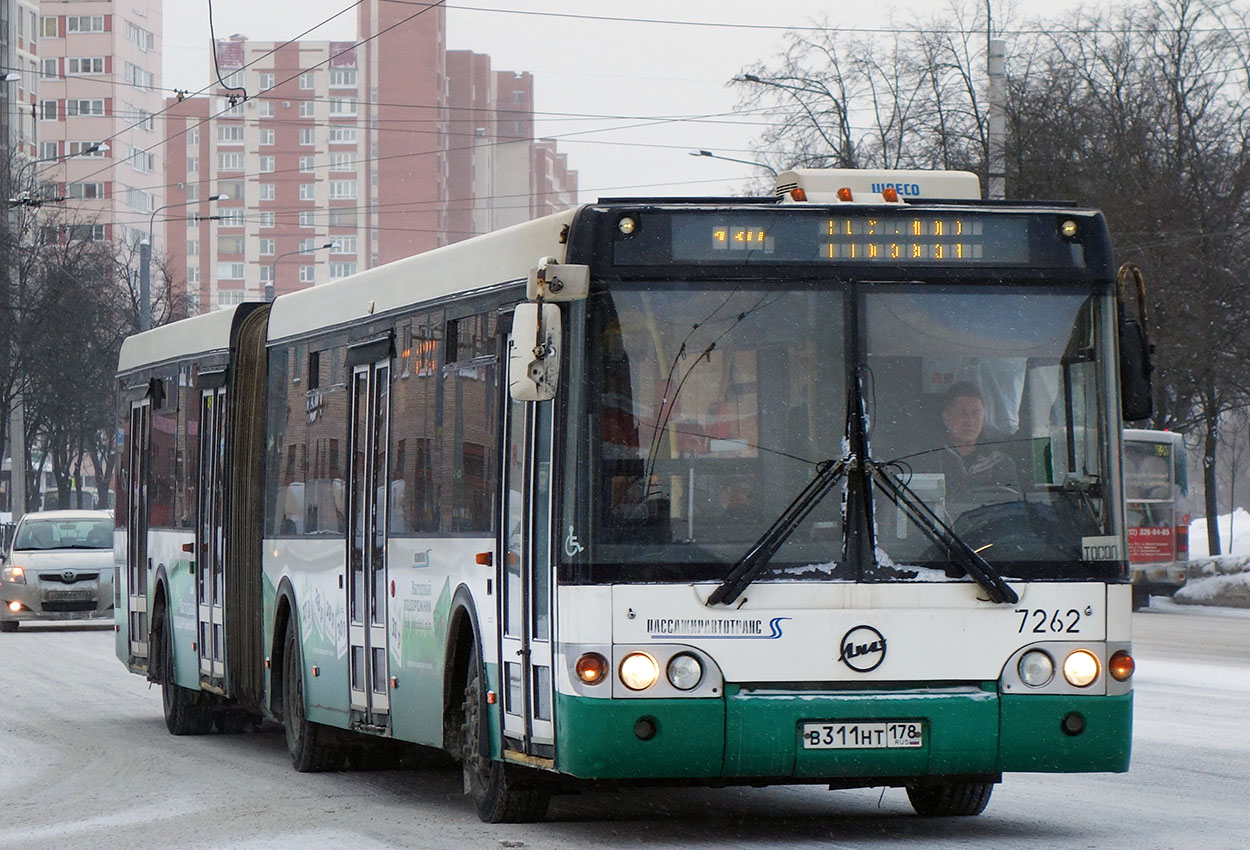 Санкт-Петербург, ЛиАЗ-6213.20 № 7262