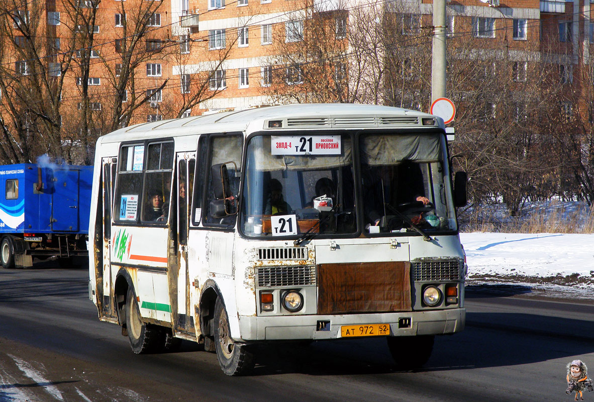 Нижегородская область, ПАЗ-32054 № АТ 972 52