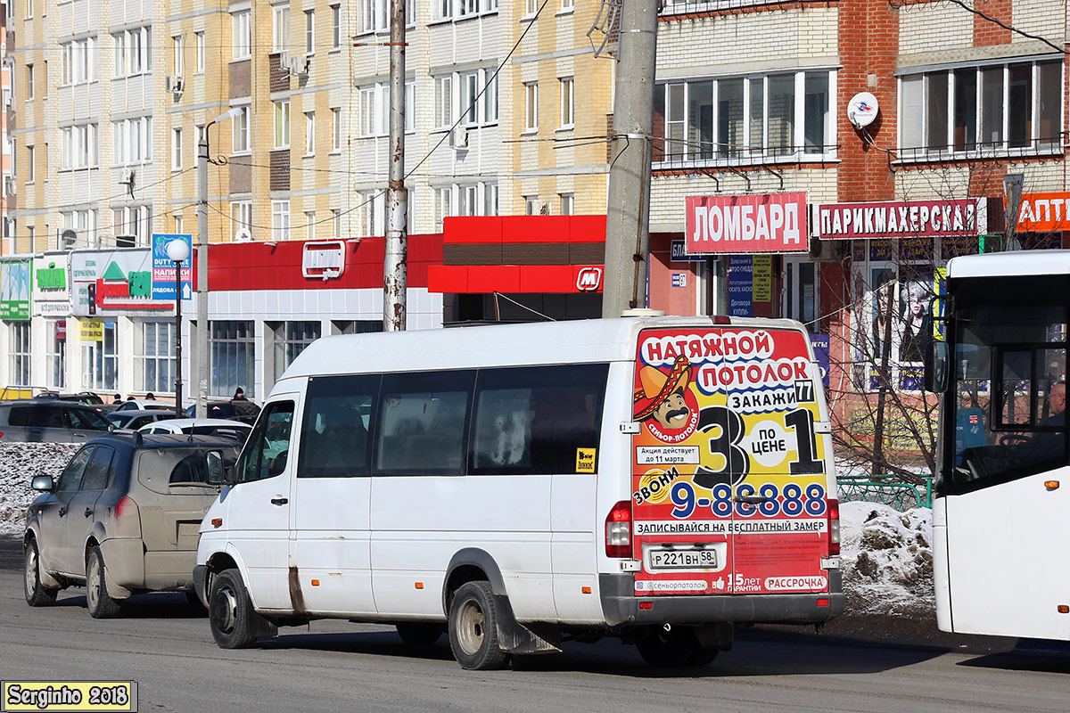 Пензенская область, Луидор-223203 (MB Sprinter Classic) № Р 221 ВН 58