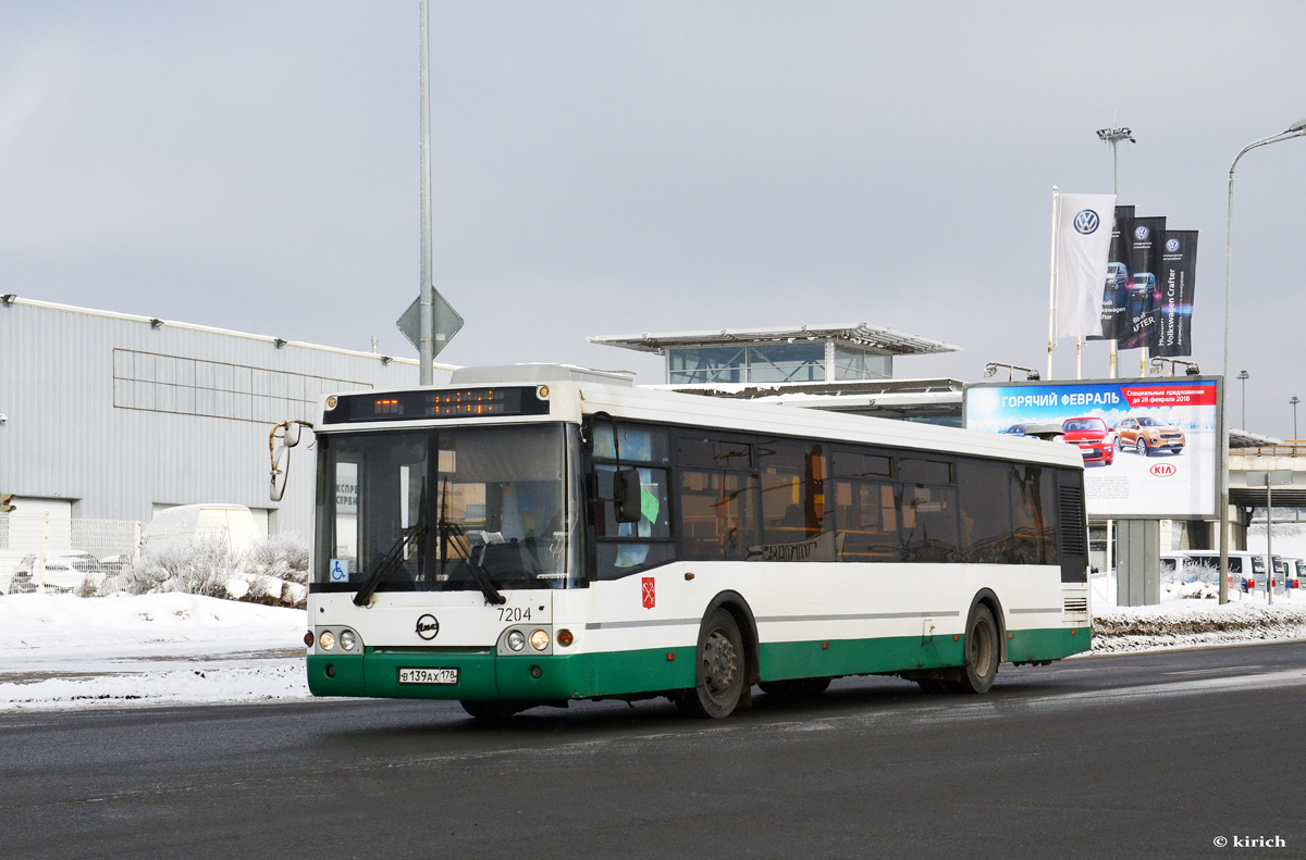 Санкт-Петербург, ЛиАЗ-5292.20 № 7204