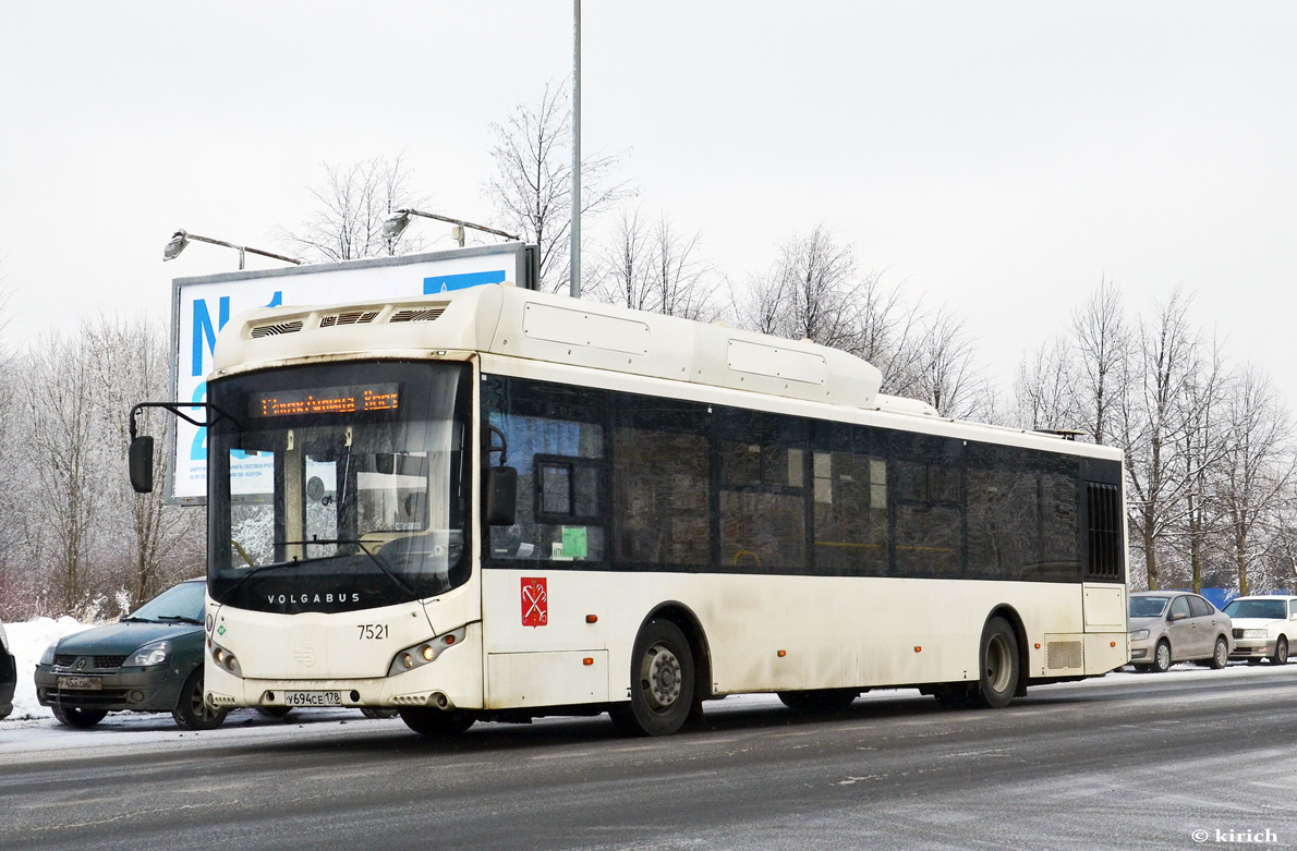 Санкт-Петербург, Volgabus-5270.G2 (CNG) № 7521